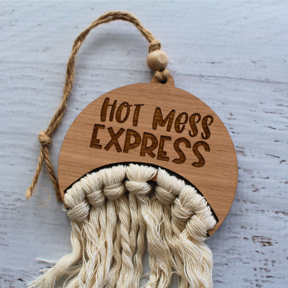 Macrame Car Charms