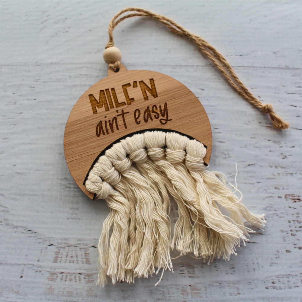 Macrame Car Charms