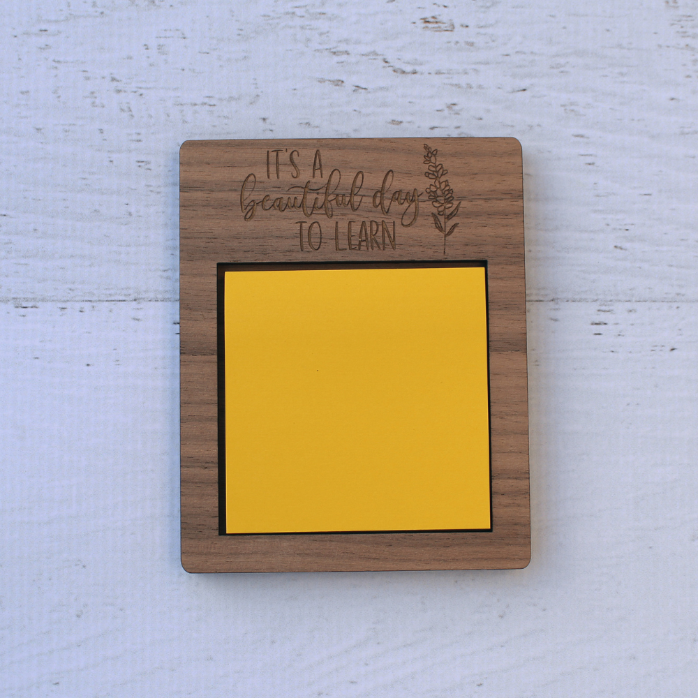 Sticky Note Holder - Teacher