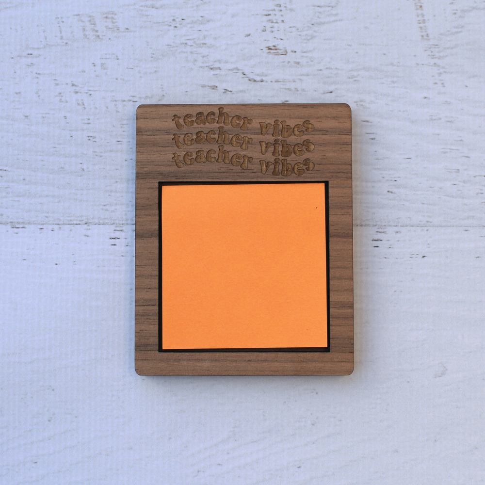 Sticky Note Holder - Teacher