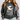 RTG- Zero F#CKS Given Adult Pigment Dyed Cotton Crew MEDIUM - Black