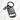 Black Super Hero Bottle Opener Keychain