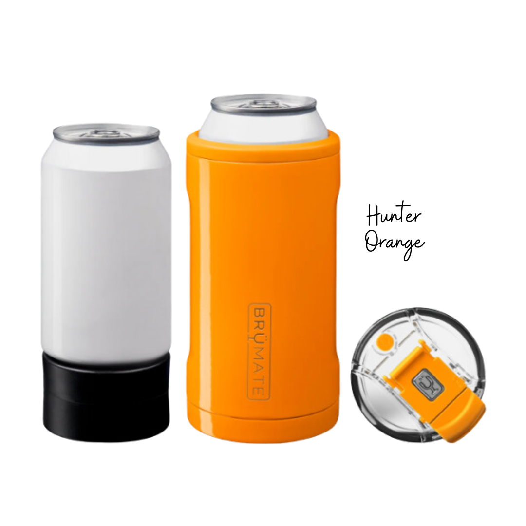 Brumate Hopsulator Bott'l Beer Bottle Holder, Clemson Orange, Insulated  Cooler