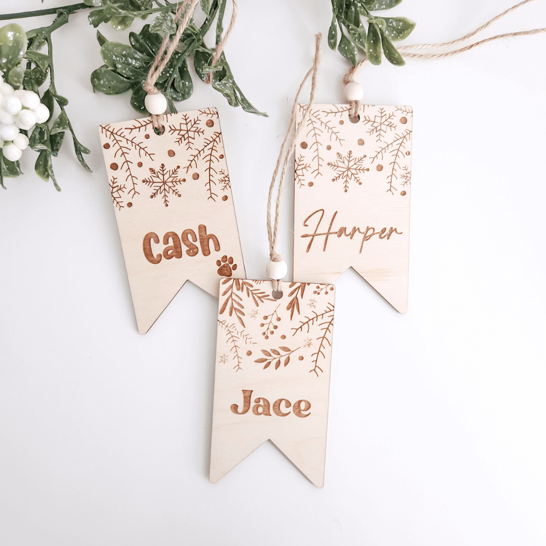 Christmas Gift Name Tags