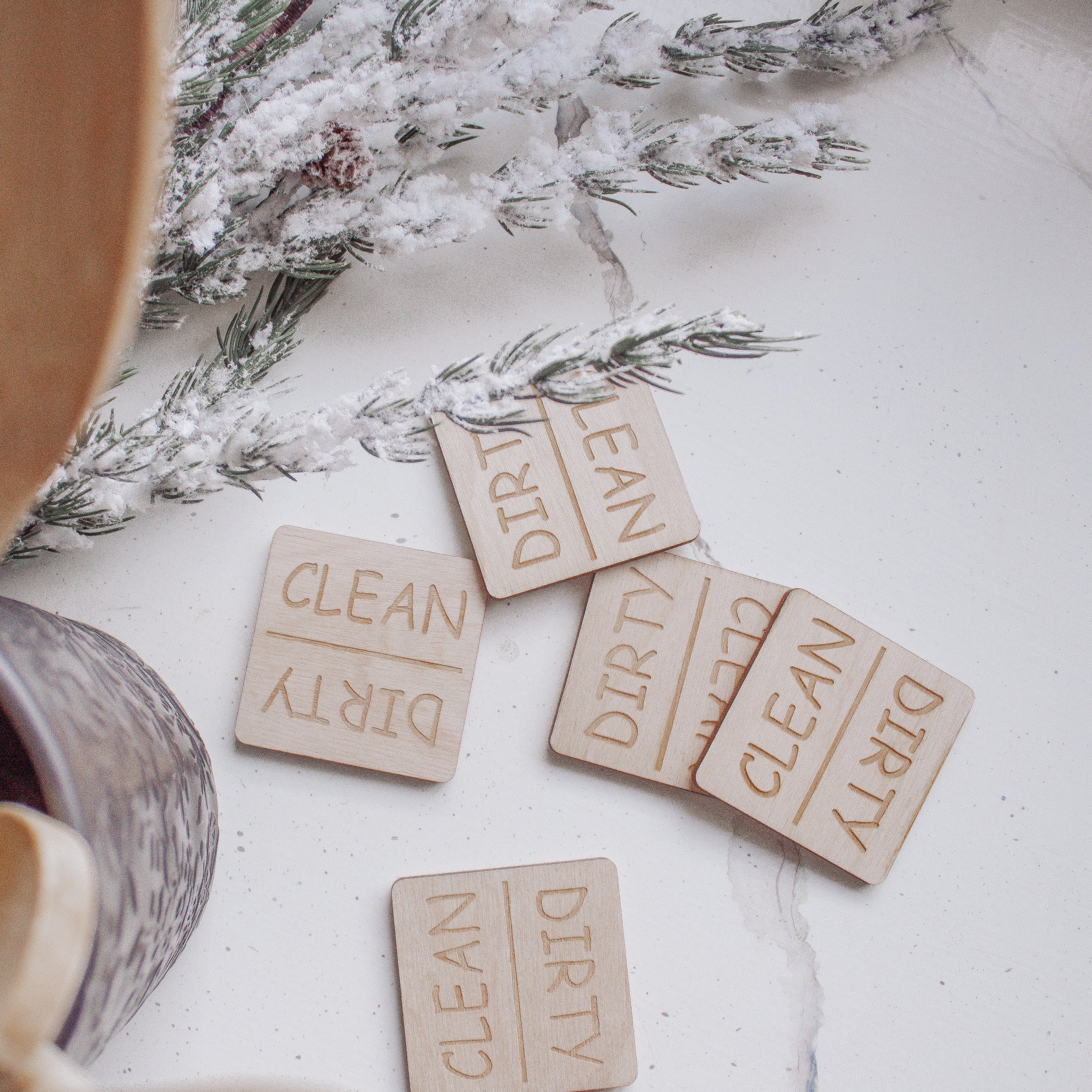 Dishwasher Magnet - Dirty/Clean – Big Mood Designs
