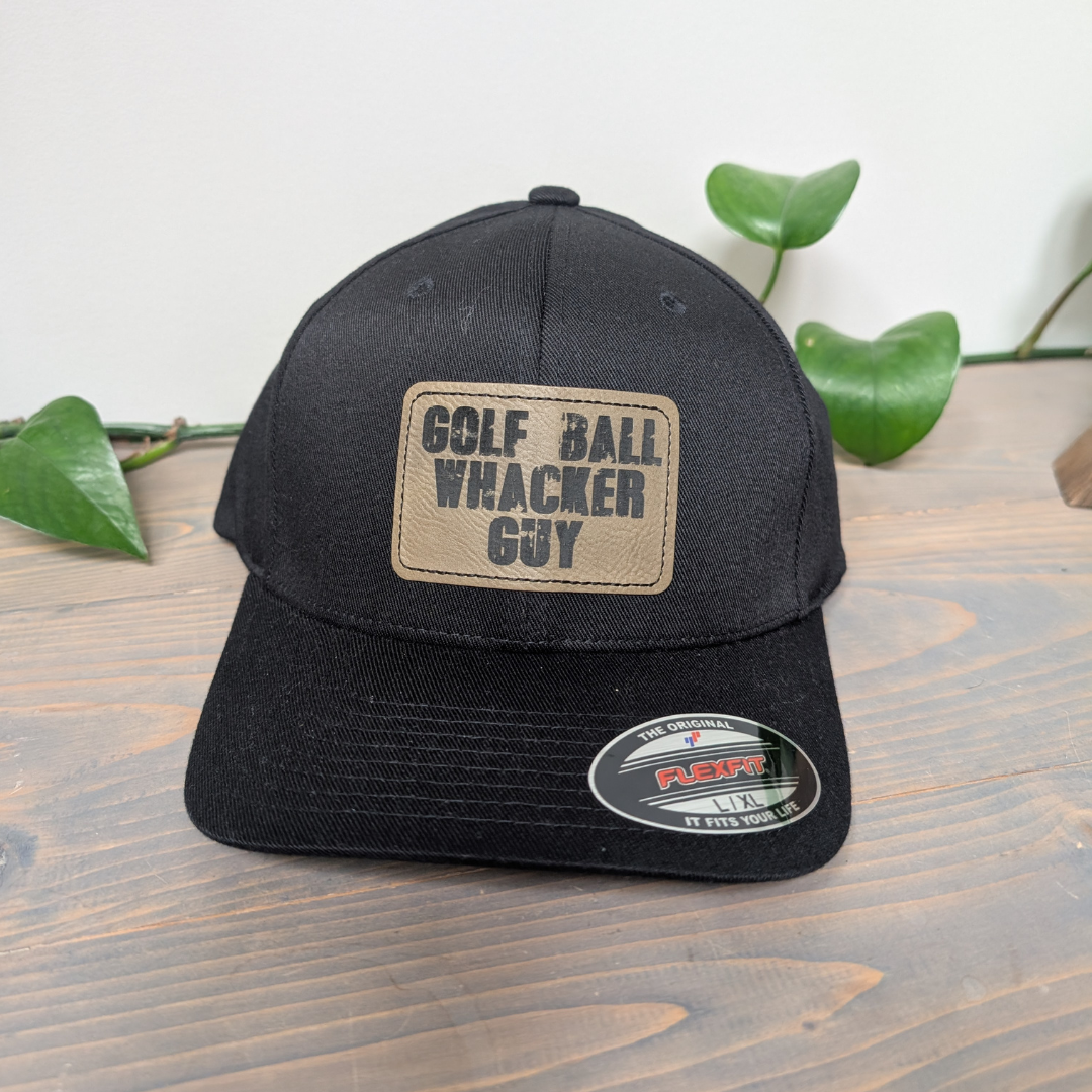 Ball Whacker Golf Ball Whacker Guy Hat | Big Mood Designs