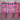 RTG - 40oz Dupe -  Experiment 626 - Pink Glitter - Rainbow Plated Tumbler
