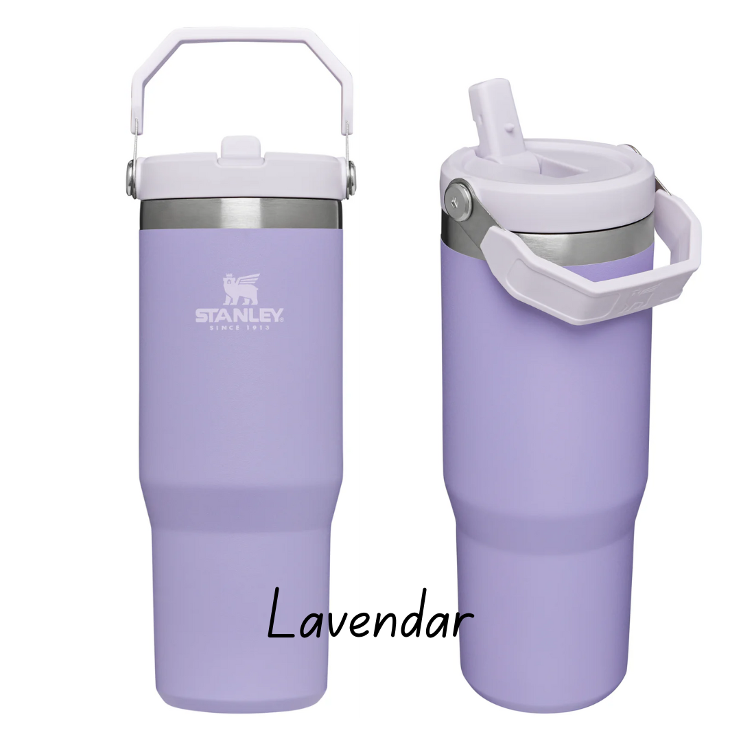 lavender ice flow Stanley IceFlow Flip Straw Top – Big Mood Designs