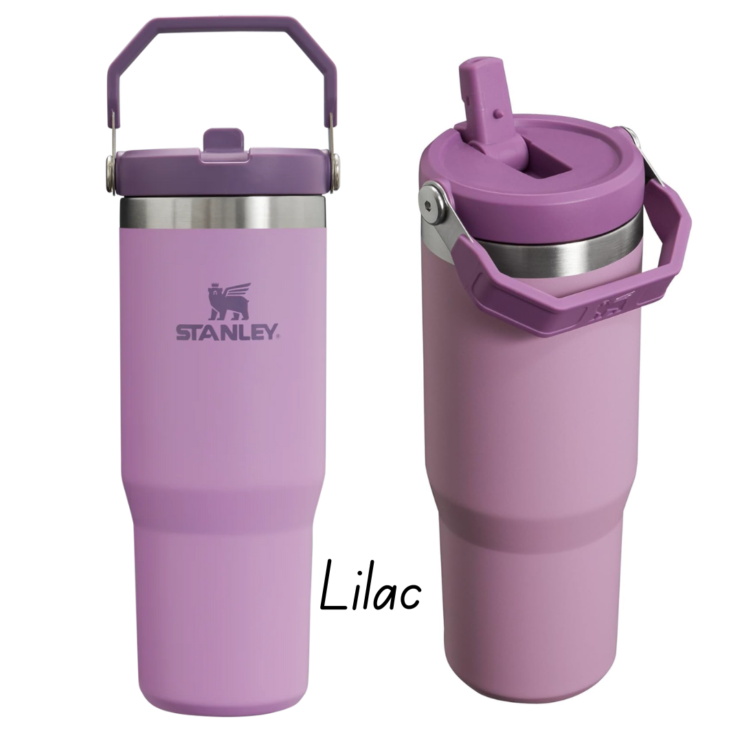 stanley 30 oz ice flow tumbler lavender Stanley IceFlow Flip Straw Top – Big Mood Designs