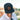Swing Swear Drink Repeat leather patch golf hat on black snapback