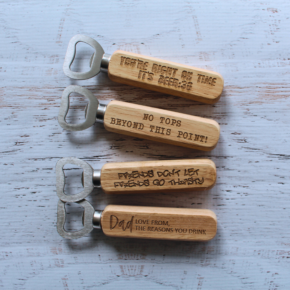 Wooden Bottle Opener