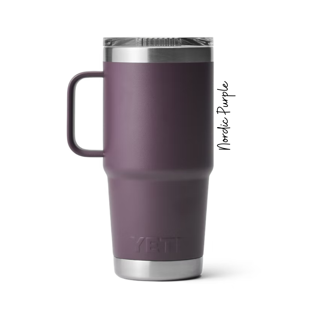 YETI 20oz Travel Mug w/handle